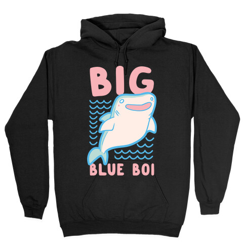 Big Blue Boi - Whale Shark Hooded Sweatshirt