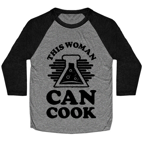 This Woman Knows How To Cook Baseball Tee