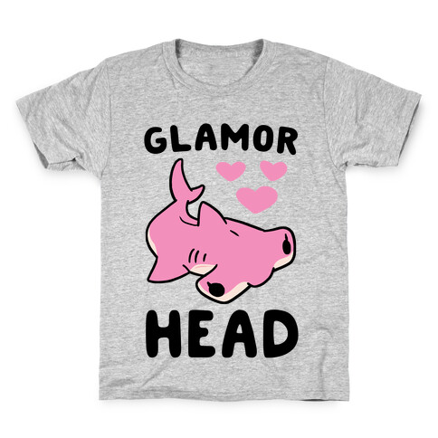 Glamor Head - Hammerhead Shark Kids T-Shirt