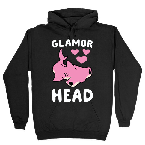 Glamor Head - Hammerhead Shark Hooded Sweatshirt