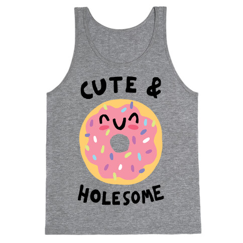 Cute And Holesome Donut Tank Top