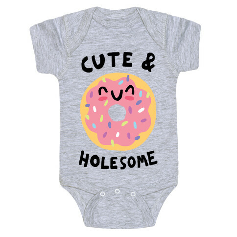 Cute And Holesome Donut Baby One-Piece