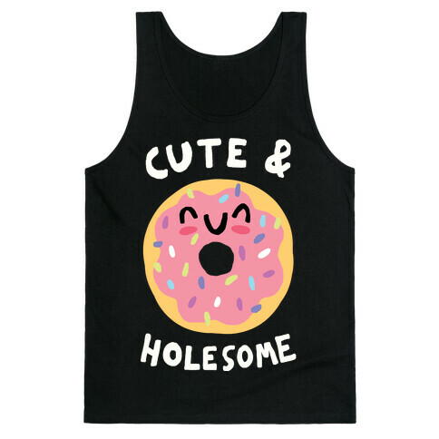 Cute And Holesome Donut Tank Top