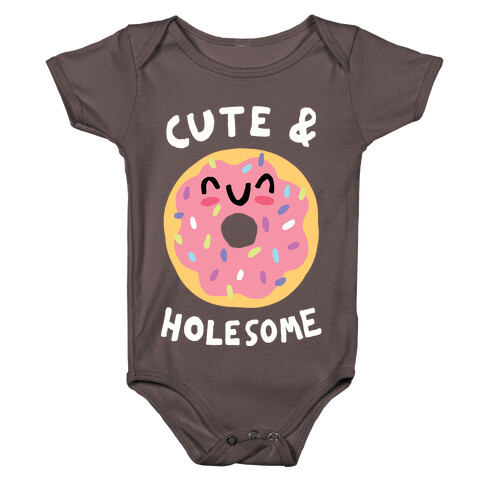 Cute And Holesome Donut Baby One-Piece