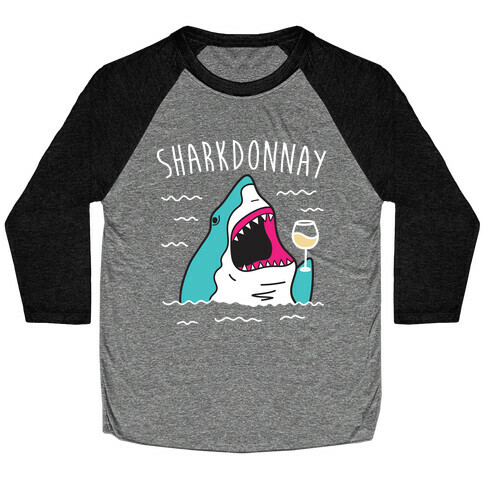 Sharkdonnay Baseball Tee