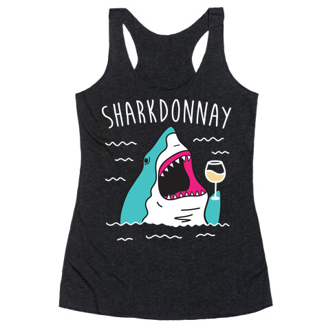 Sharkdonnay Racerback Tank Top