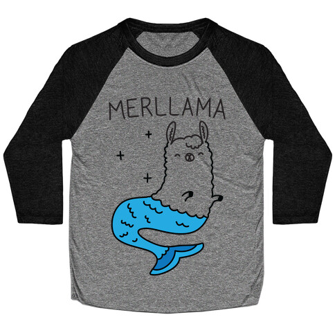 Merllama Baseball Tee