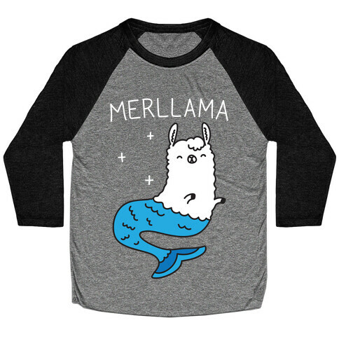 Merllama Baseball Tee