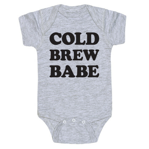 Cold Brew Babe Baby One-Piece