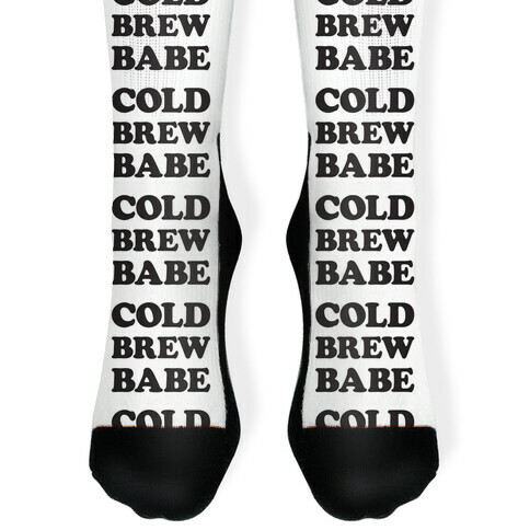 Cold Brew Babe Sock