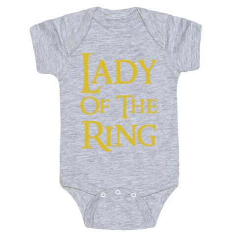 Lady of the Ring Baby One-Piece