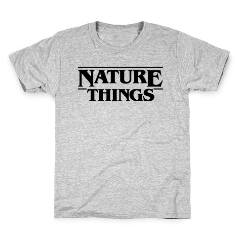 Nature Things Parody Kids T-Shirt