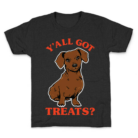 Y'all Got Treats Dachshund Kids T-Shirt