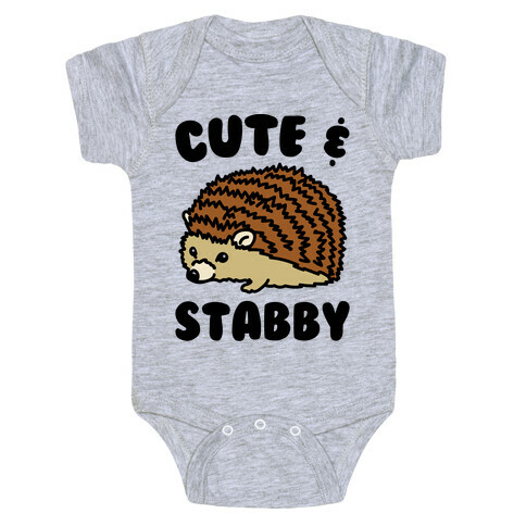 Cute & Stabby  Baby One-Piece