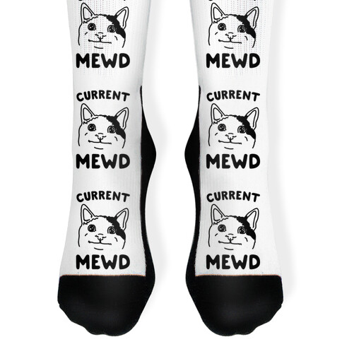 Current Mewd Parody Sock