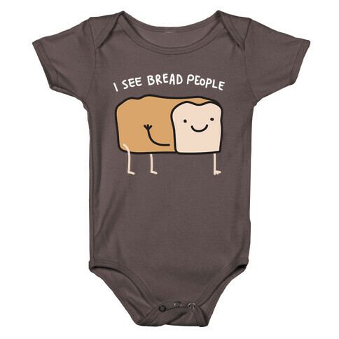 I See Bread People Baby One-Piece