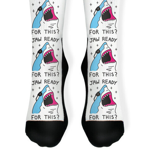 Jaw Ready For This? Shark Sock