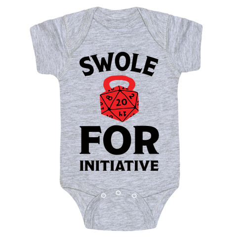 Swole For Initiative D20 Baby One-Piece