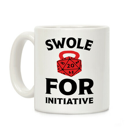 Swole For Initiative D20 Coffee Mug