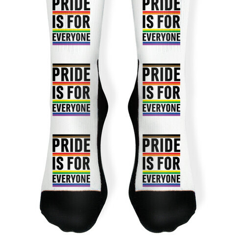 Pride Is For Everyone Sock