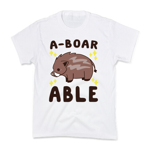 A-boarable - Boar Kids T-Shirt