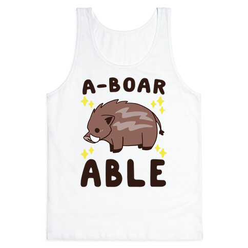 A-boarable - Boar Tank Top