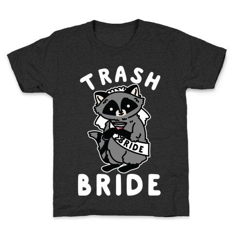 Trash Bride Raccoon Bachelorette Party Kids T-Shirt