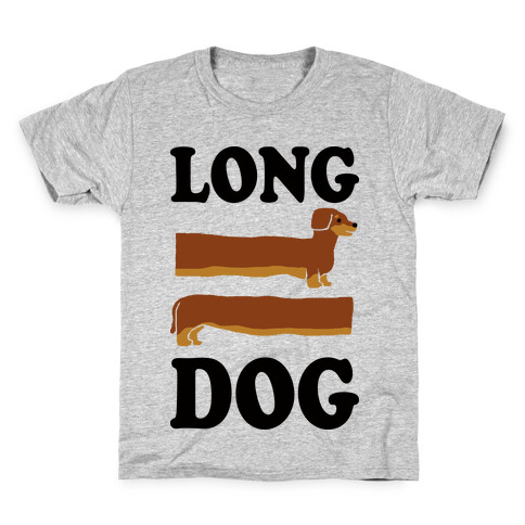 Long Dog Dachshund Kids T-Shirt