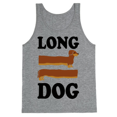 Long Dog Dachshund Tank Top
