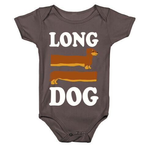 Long Dog Dachshund Baby One-Piece
