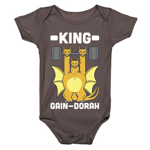 King Gain-dorah - King Ghidorah Baby One-Piece