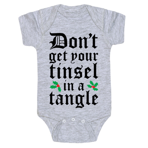 Tinsel Tangle Baby One-Piece