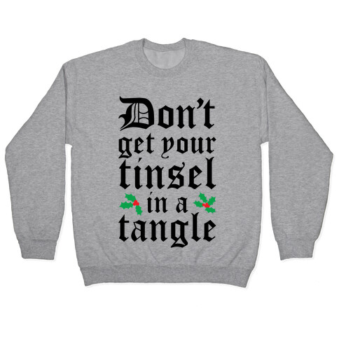 Tinsel Tangle Pullover