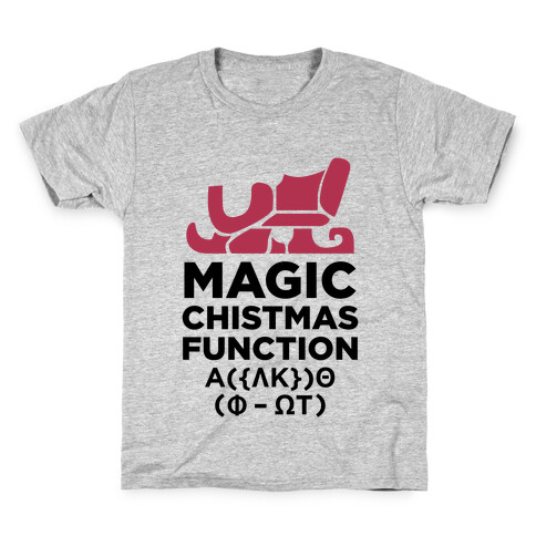 Magic Christmas Function Kids T-Shirt
