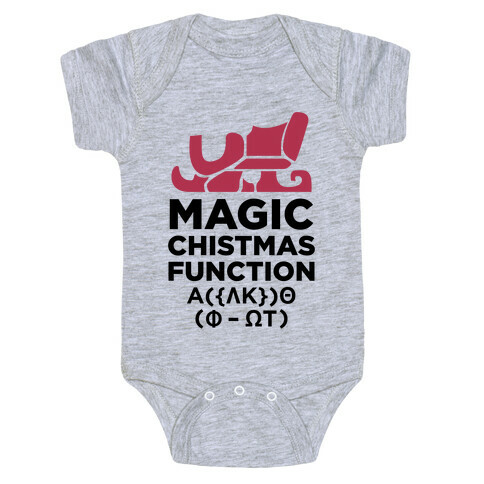 Magic Christmas Function Baby One-Piece