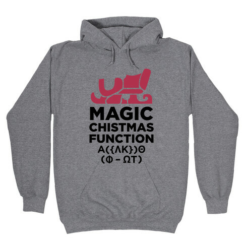 Magic Christmas Function Hooded Sweatshirt