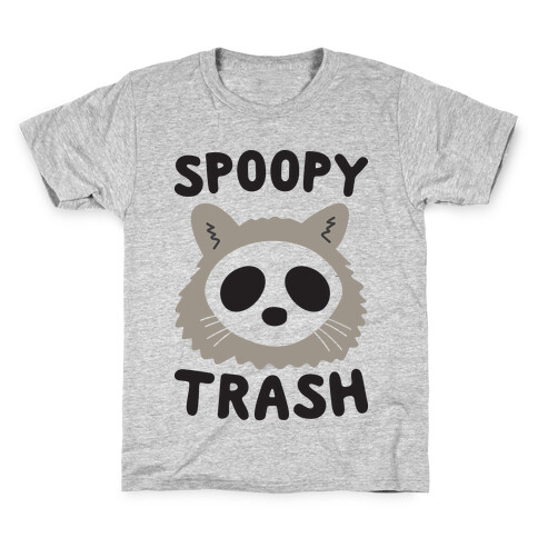 Spoopy Trash Raccoon Kids T-Shirt