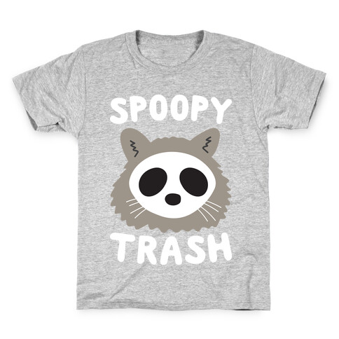 Spoopy Trash Raccoon Kids T-Shirt