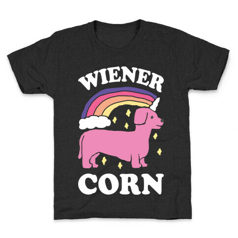 Wienercorn Dachshund Unicorn Kids T-Shirt