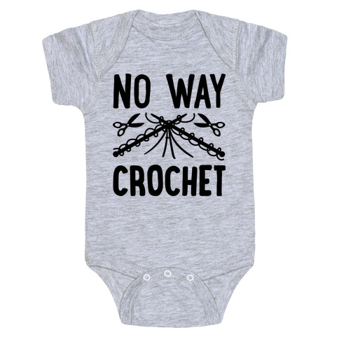 No Way Crochet Baby One-Piece