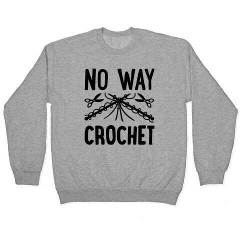 No Way Crochet Pullover