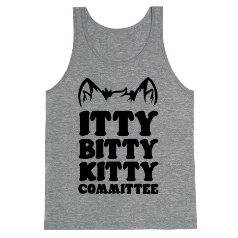 Itty Bitty Kitty Committee Tank Top