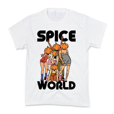 Spice World Pumpkin Spice Kids T-Shirt