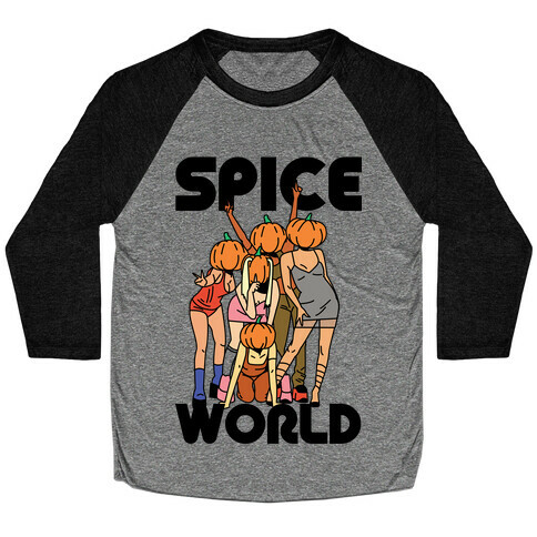 Spice World Pumpkin Spice Baseball Tee
