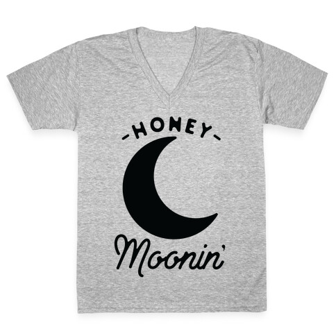 Honey Moonin' V-Neck Tee Shirt
