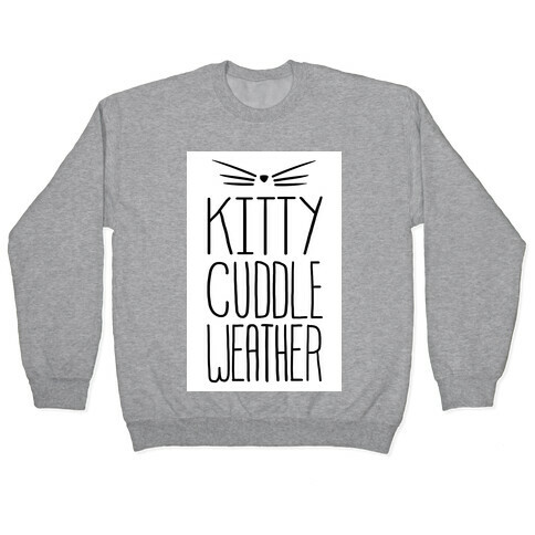 Kitty Cuddle Weather Pullover