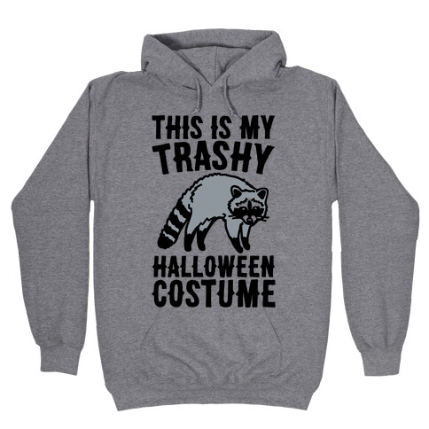 This Is My Trashy Halloween Costume Raccoon Hooded Sweatshirt