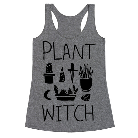 Plant Witch Racerback Tank Top