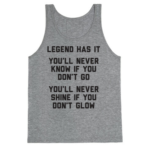 Legend Has It - All Star Parody Tank Top