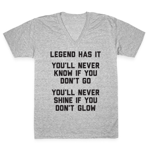 Legend Has It - All Star Parody V-Neck Tee Shirt